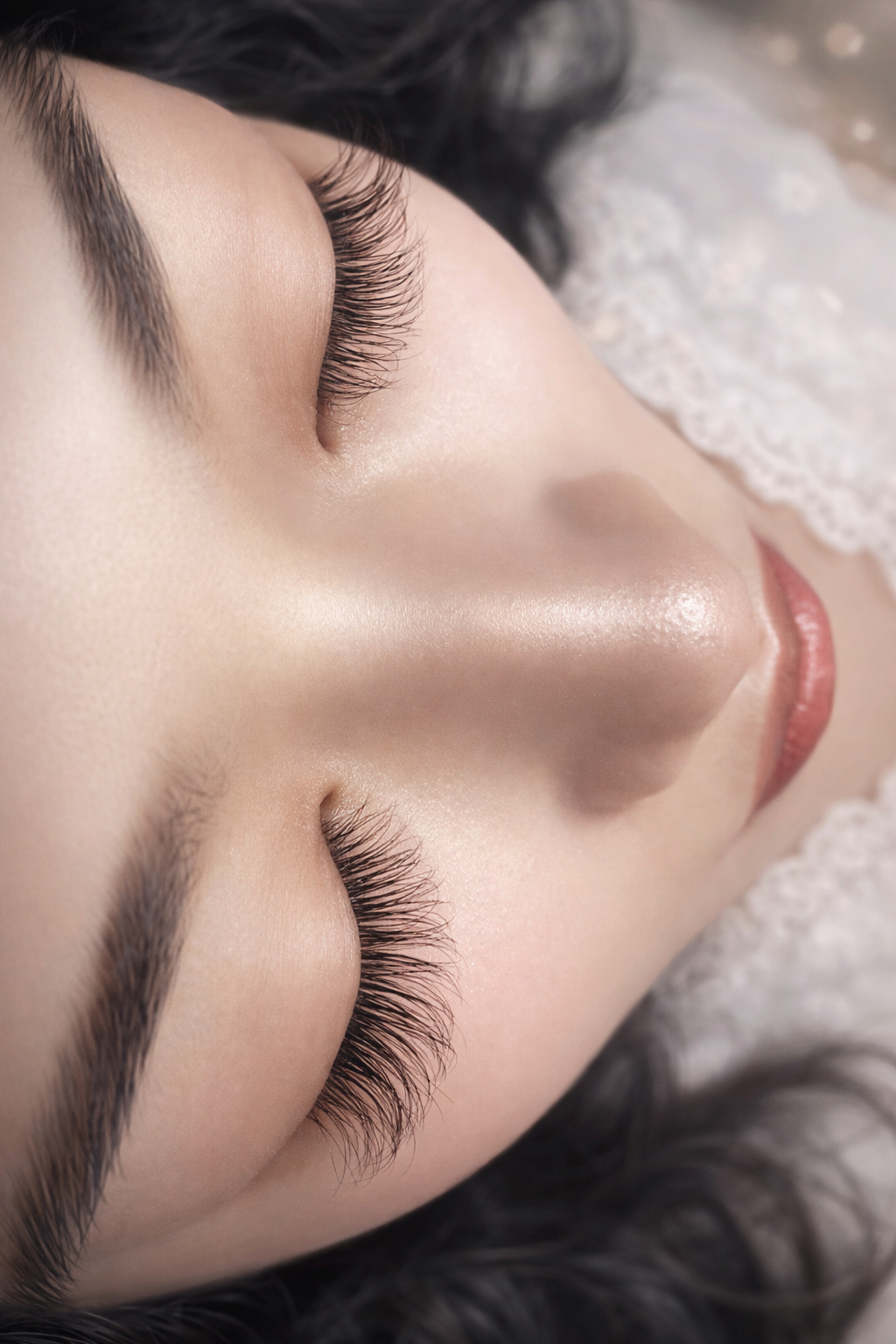 Extensions de cils - regard intense