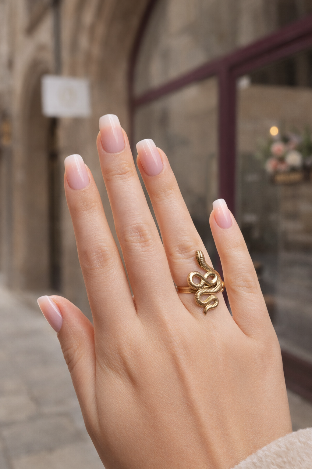 French manucure élégante